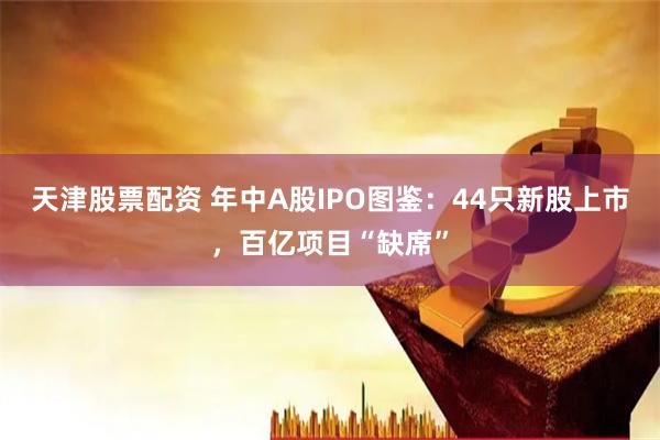 天津股票配资 年中A股IPO图鉴：44只新股上市，百亿项目“缺席”