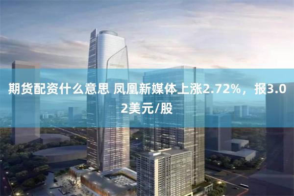 期货配资什么意思 凤凰新媒体上涨2.72%，报3.02美元/股